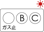 感震器・警報器作動